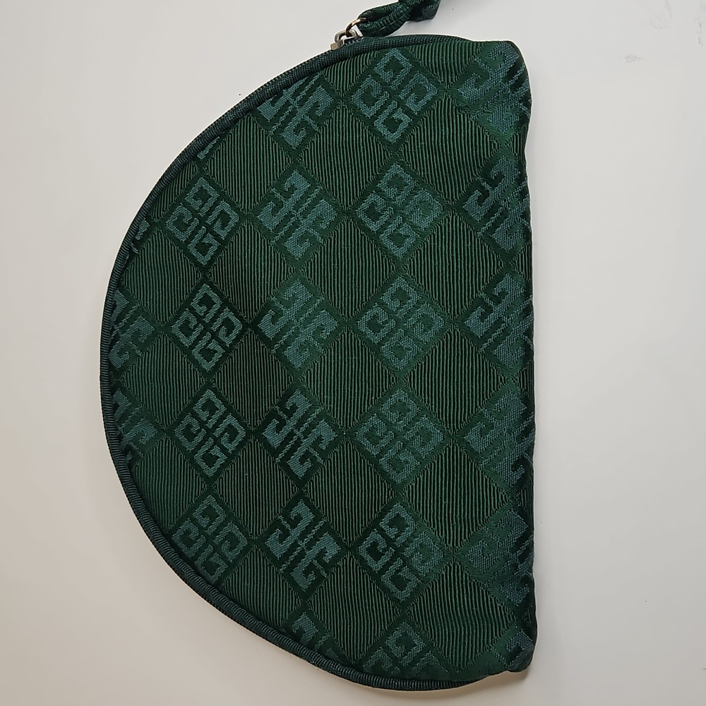 Givenchy Amarige Green Fabric Cosmetic Pouch